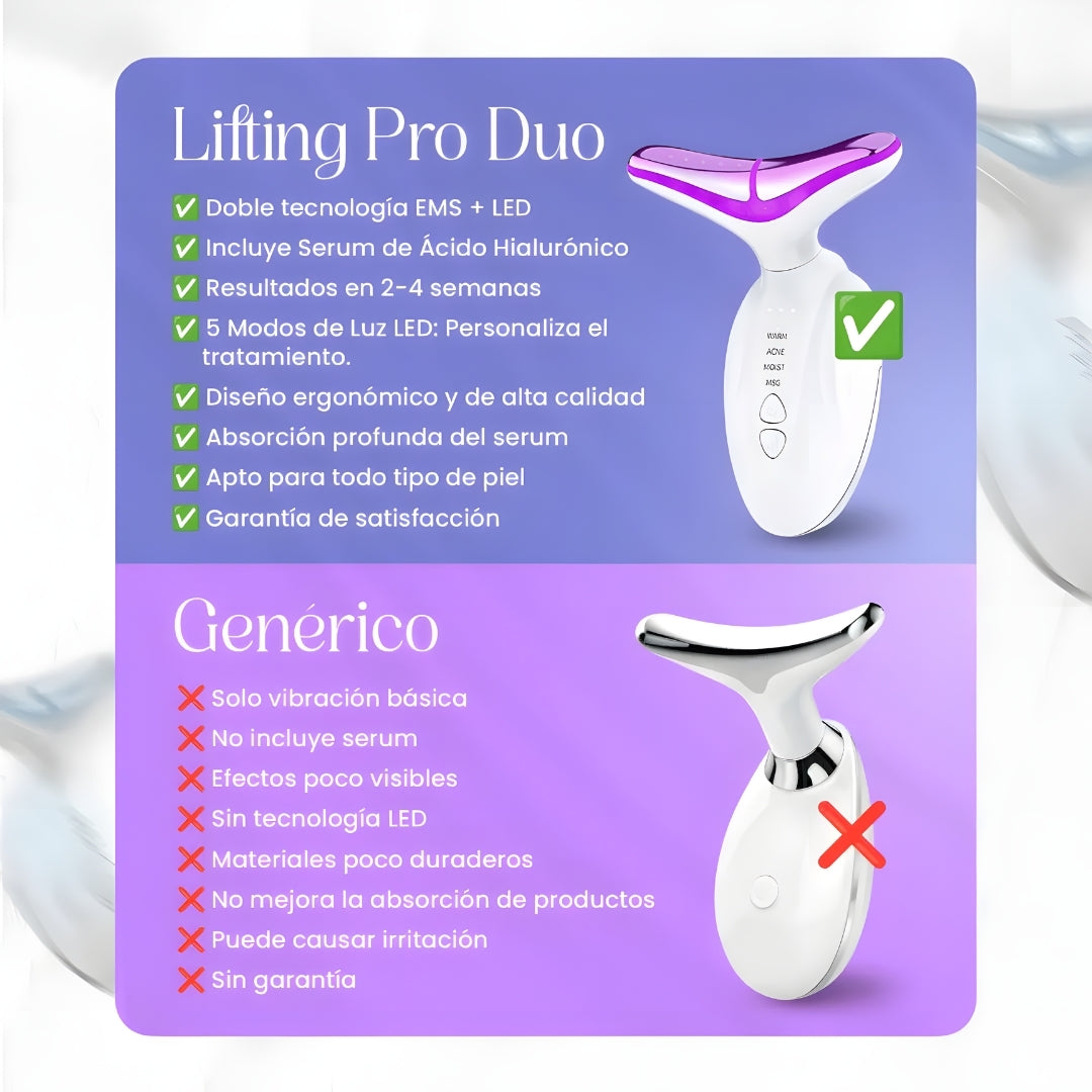 Lifting Pro Duo - Reafirmá e hidratá al instante